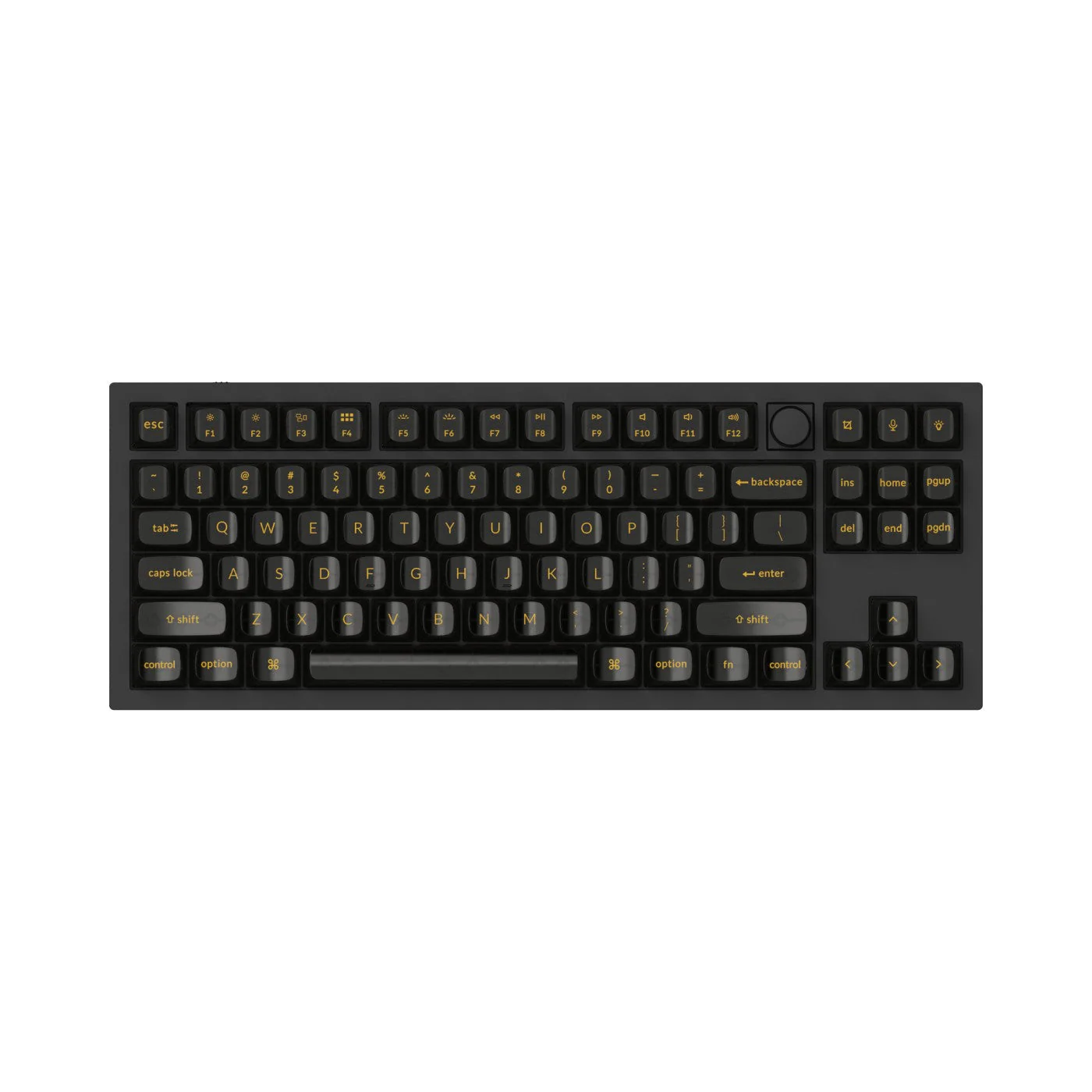 Black Transparent OSA Full Set Keycap Set Version B - Image 2