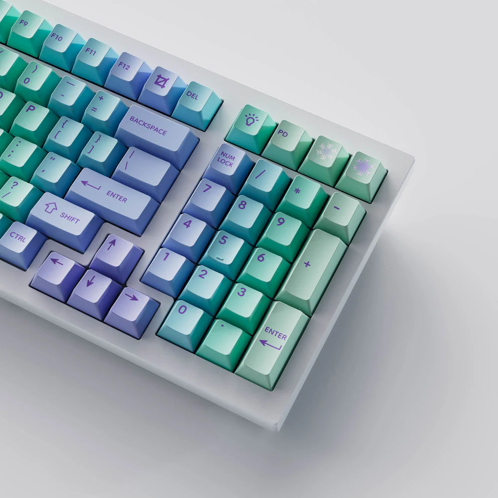 Cloud and Snow - Cherry Profile Dye-Sub PBT Full Keycap Set - Image 3