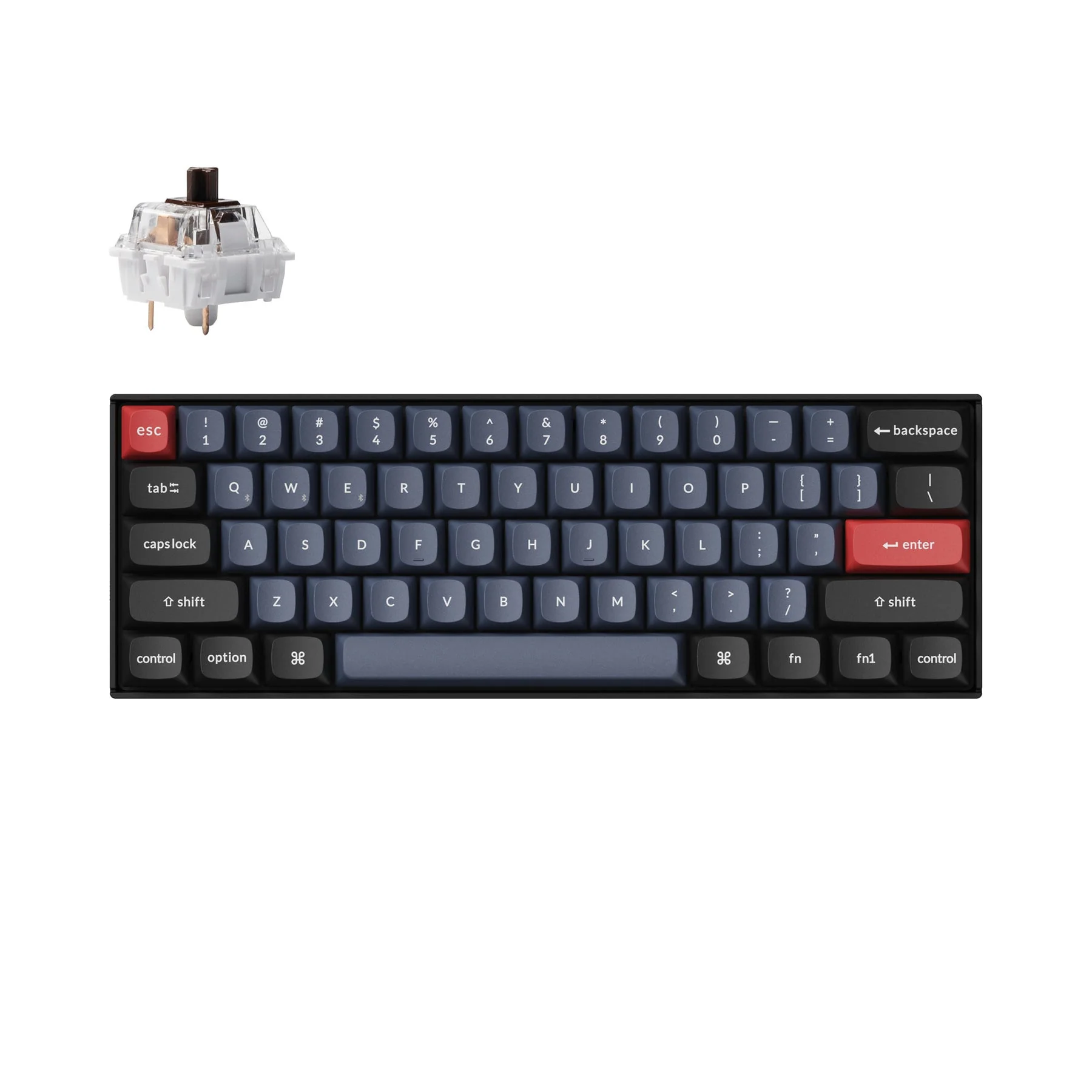 Keychron K12 Pro QMK/VIA Wireless Mechanical Keyboard(US ANSI Layout) - Image 2