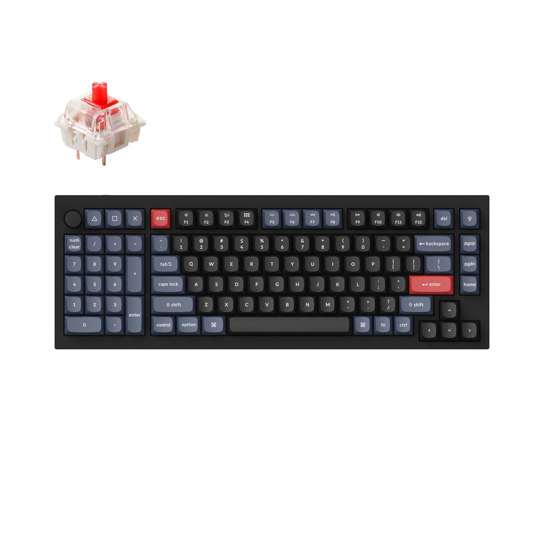Keychron Q12 QMK Wired Custom Mechanical Keyboard(US ANSI Layout) - Image 7
