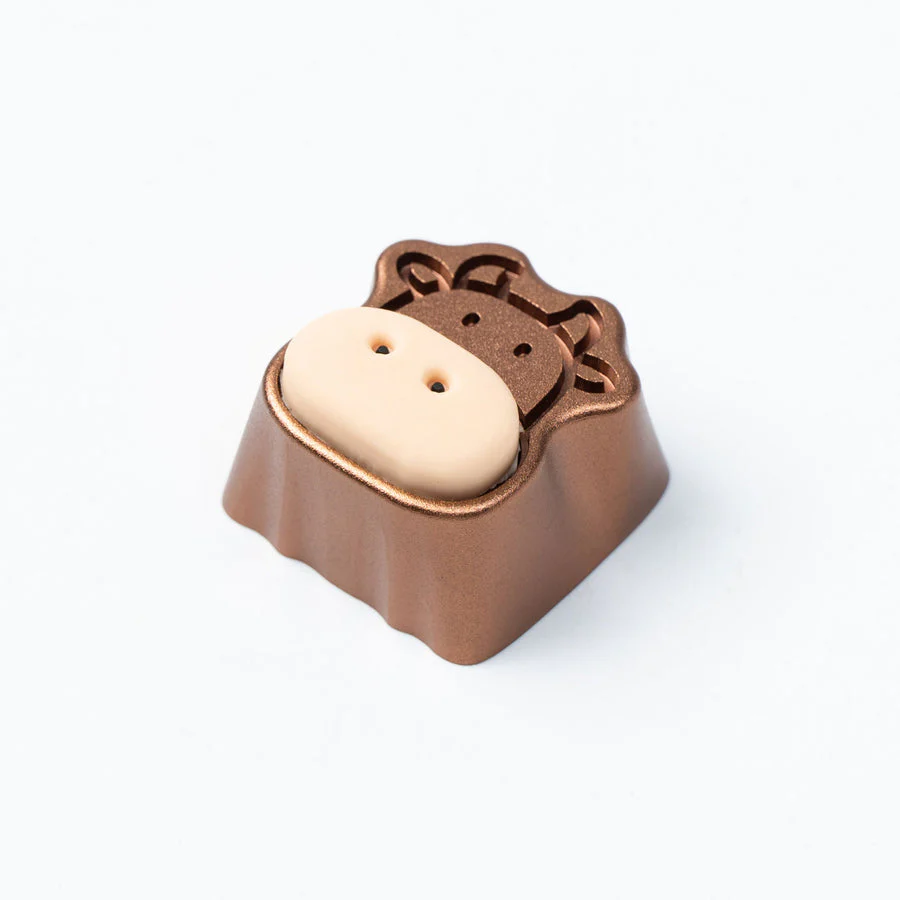 Cute Cows Aluminum Alloy Artisan Keycap - Image 2