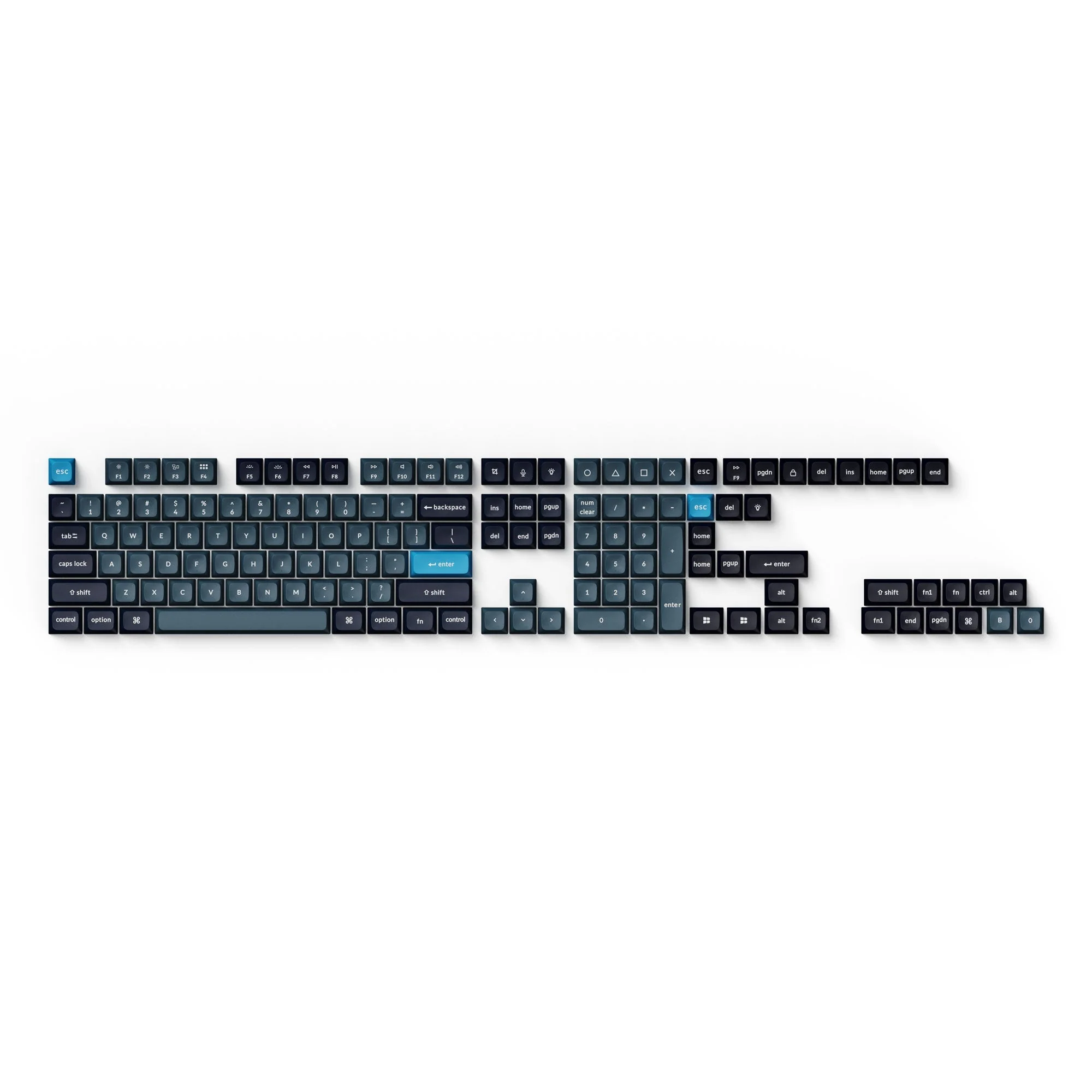 Double Shot KSA PBT Keycap Full Keycap Set - Image 3