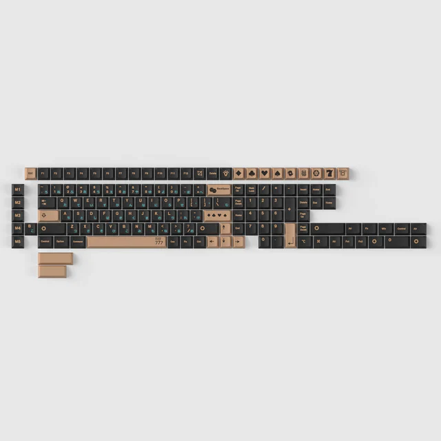 Golden Casino - Cherry Profile Dye-Sub PBT Full Keycap Set - Image 2