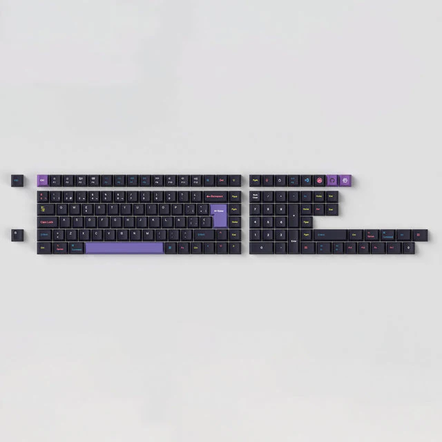 ISO Cherry Profile Dye-Sub PBT Full Set Keycap Set - Developer Version 1 - Image 2