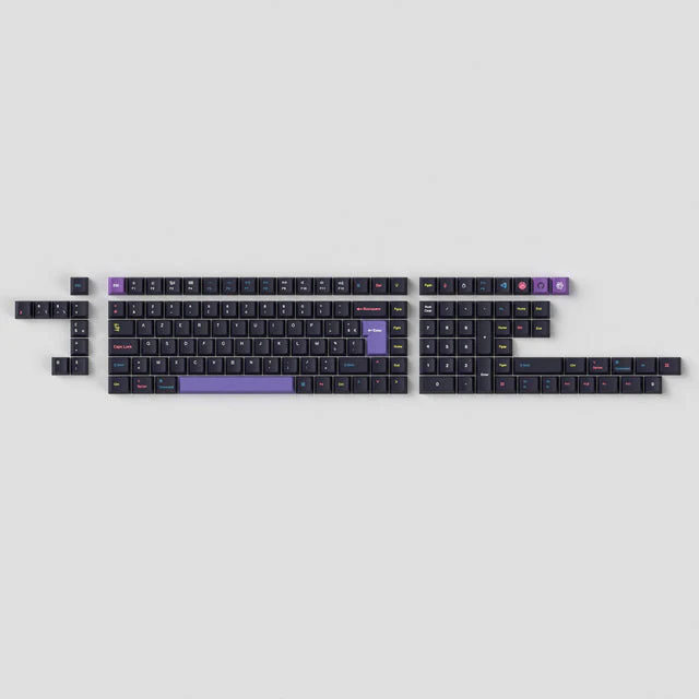 ISO Cherry Profile Dye-Sub PBT Full Set Keycap Set - Developer Version 1 - Image 3