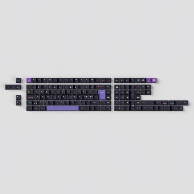 ISO Cherry Profile Dye-Sub PBT Full Set Keycap Set - Developer Version 1 - Image 4