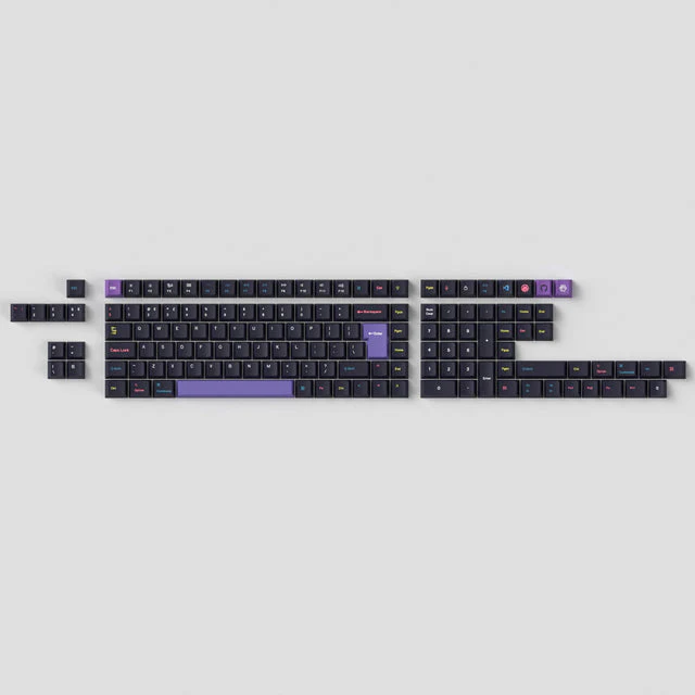 ISO Cherry Profile Dye-Sub PBT Full Set Keycap Set - Developer Version 1 - Image 6
