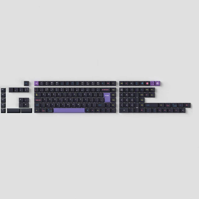 ISO Cherry Profile Dye-Sub PBT Full Set Keycap Set - Developer - Version 2 - Image 9