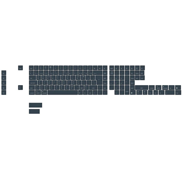 ISO Shine-Through ABS OSA Full Set Keycap Set - Image 6