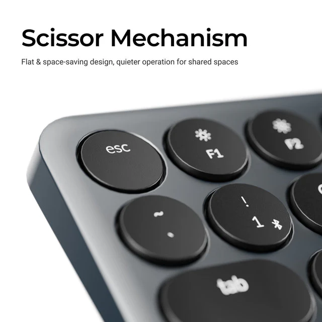 Keychron B3 Pro Ultra-Slim Wireless Keyboard (US ANSI Keyboard) - Image 3