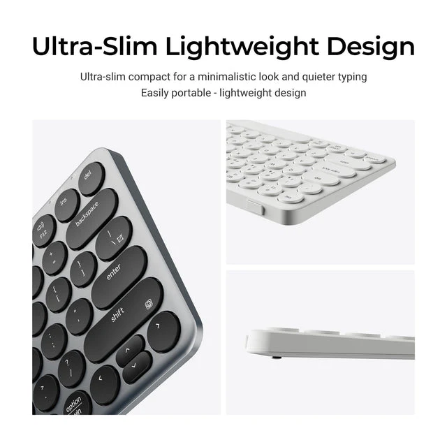 Keychron B3 Pro Ultra-Slim Wireless Keyboard (US ANSI Keyboard) - Image 6
