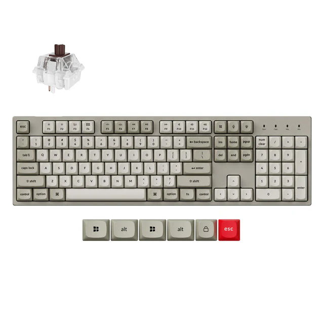 Keychron C2 Pro 8K QMK Wired Custom Mechanical Keyboard - Image 2