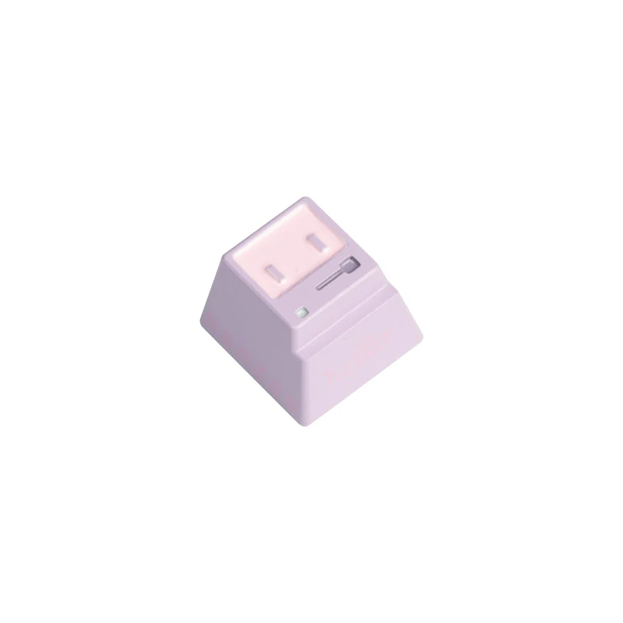 Keychron Cute Computer Aluminum Alloy Artisan Keycap - Image 5