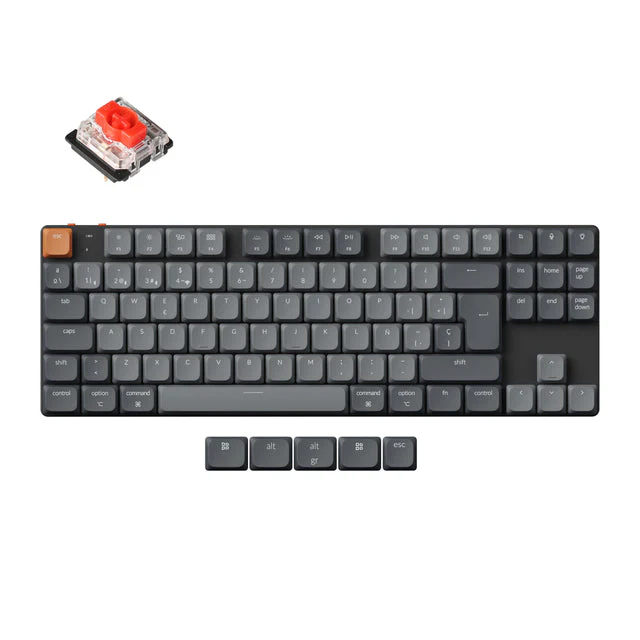 Keychron K1 Max QMK Wireless Custom Mechanical Keyboard ISO Layout Collection - Image 11