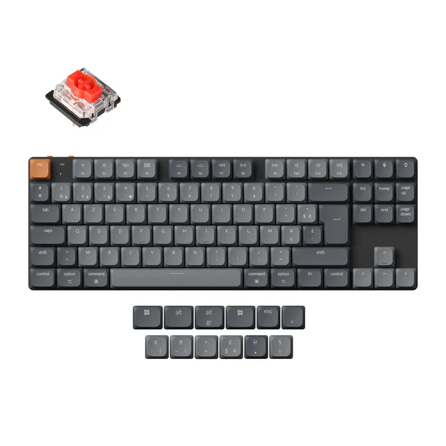Keychron K1 Max QMK Wireless Custom Mechanical Keyboard ISO Layout Collection - Image 9