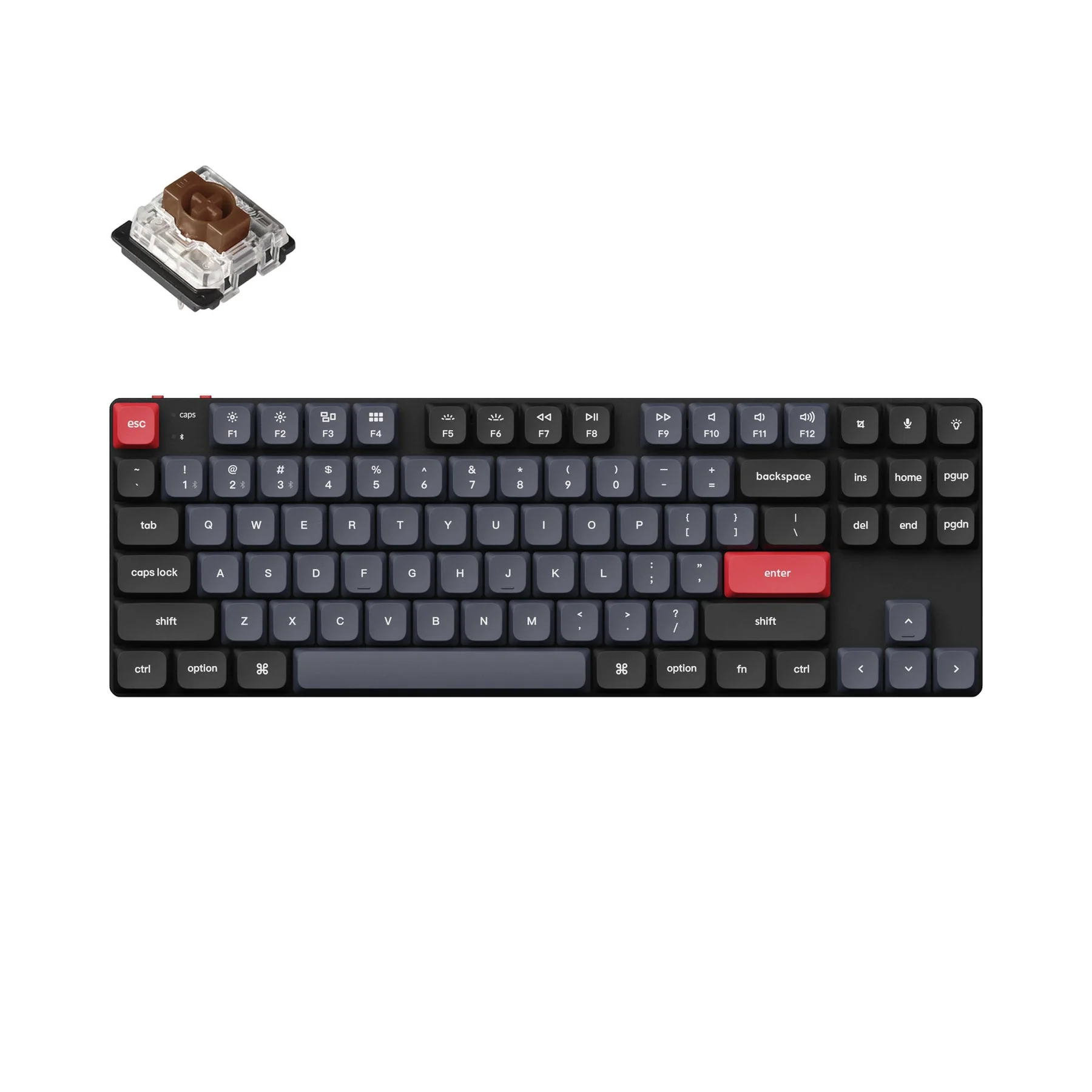 Keychron K1 Pro QMK/VIA Wireless Custom Mechanical Keyboard(US ANSI Layout) - Image 4