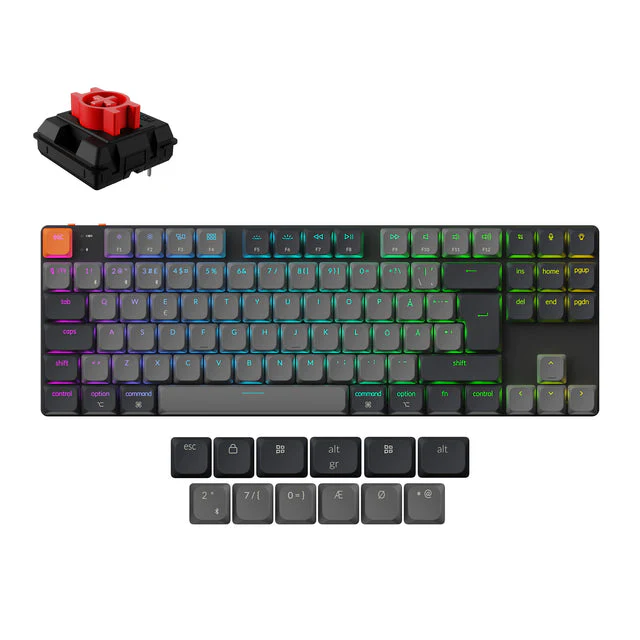 Keychron K1 QMK Wireless Mechanical Keyboard ISO Layout - Version 6 - Image 10
