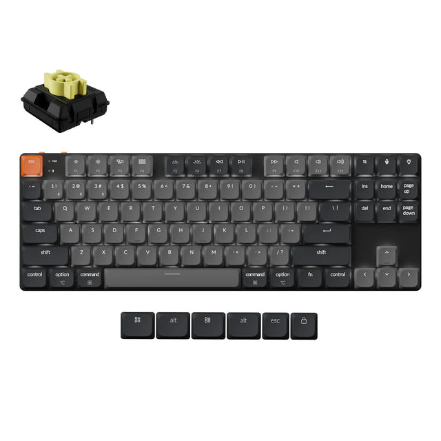 Keychron K1 QMK Wireless Mechanical Keyboard (Version 6) (US ANSI Layout) - Image 3