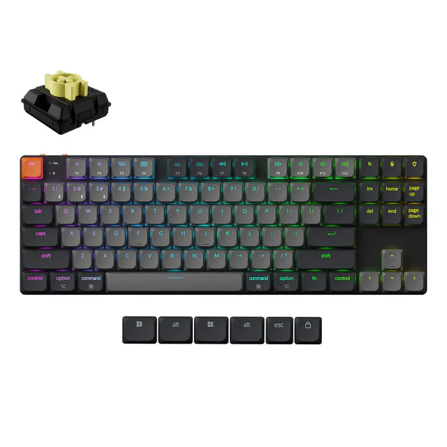 Keychron K1 QMK Wireless Mechanical Keyboard (Version 6) (US ANSI Layout) - Image 6