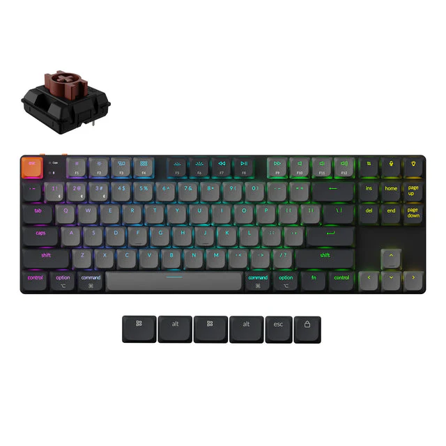 Keychron K1 QMK Wireless Mechanical Keyboard (Version 6) (US ANSI Layout) - Image 8