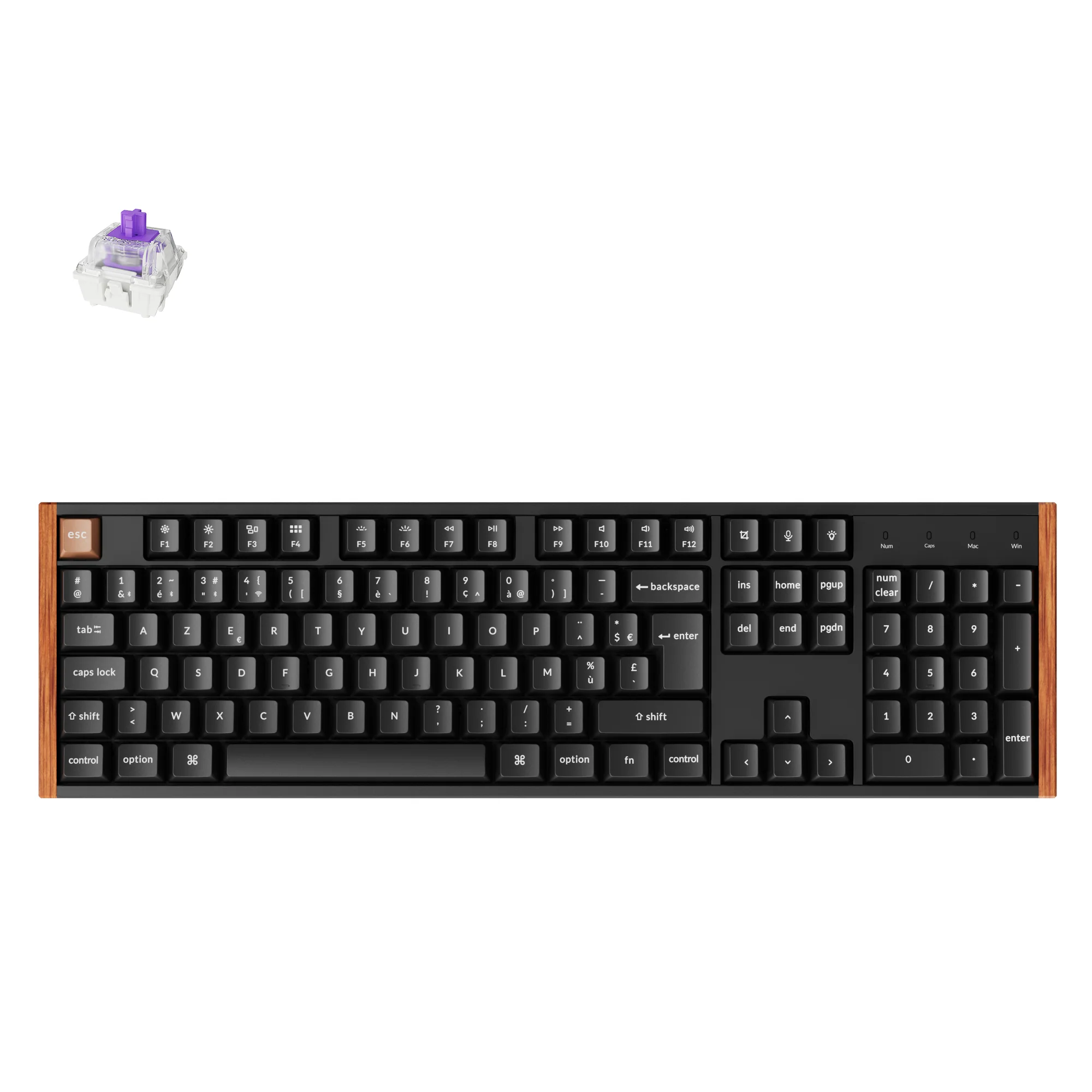 Keychron K10 HE Wireless Magnetic Switch Custom Keyboard ISO Layout Collection - Image 9