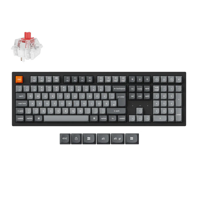 Keychron K10 Max QMK/VIA Wireless Mechanical Keyboard ISO Layout Collection - Image 13