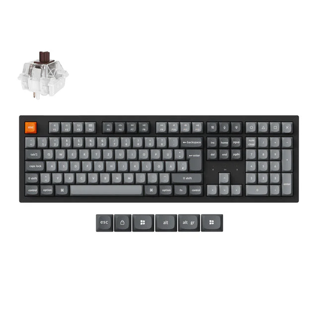 Keychron K10 Max QMK/VIA Wireless Mechanical Keyboard ISO Layout Collection - Image 14