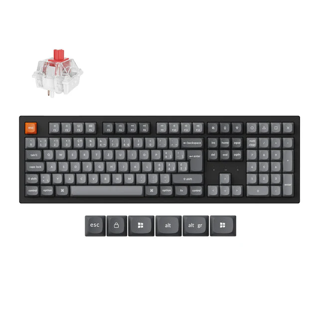 Keychron K10 Max QMK/VIA Wireless Mechanical Keyboard ISO Layout Collection - Image 19