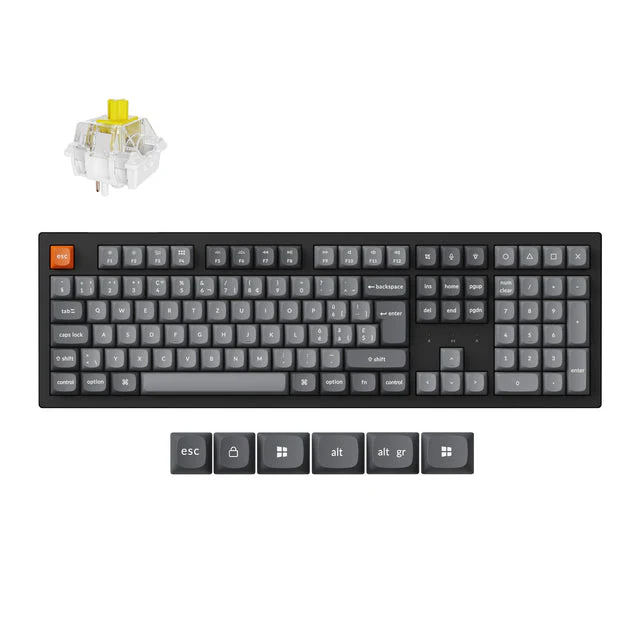 Keychron K10 Max QMK/VIA Wireless Mechanical Keyboard ISO Layout Collection - Image 21