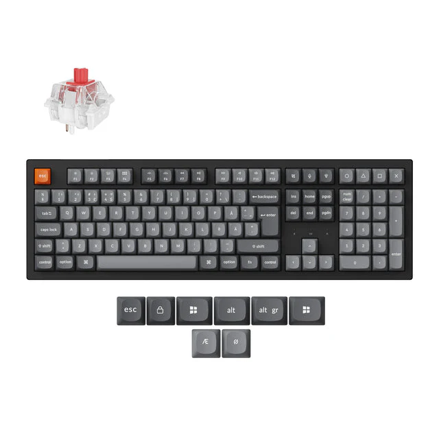 Keychron K10 Max QMK/VIA Wireless Mechanical Keyboard ISO Layout Collection - Image 22