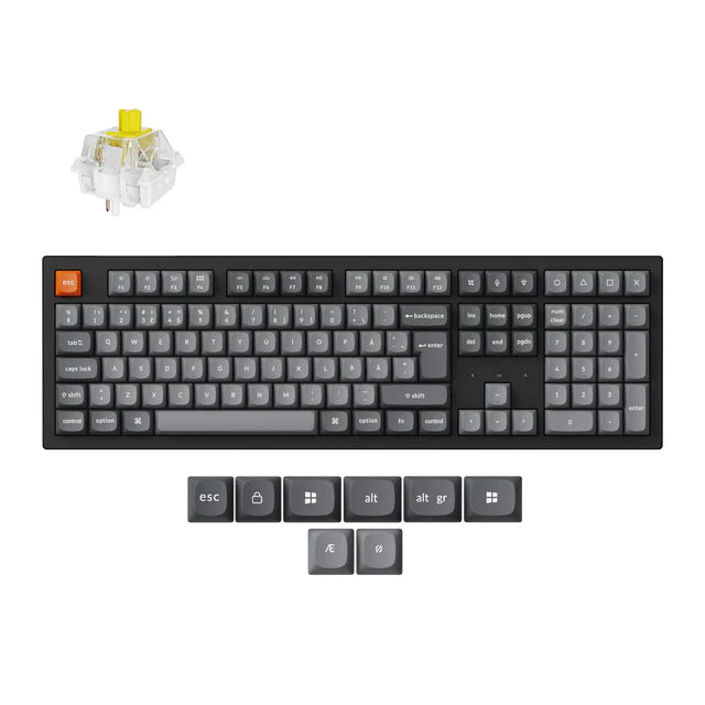 Keychron K10 Max QMK/VIA Wireless Mechanical Keyboard ISO Layout Collection - Image 24