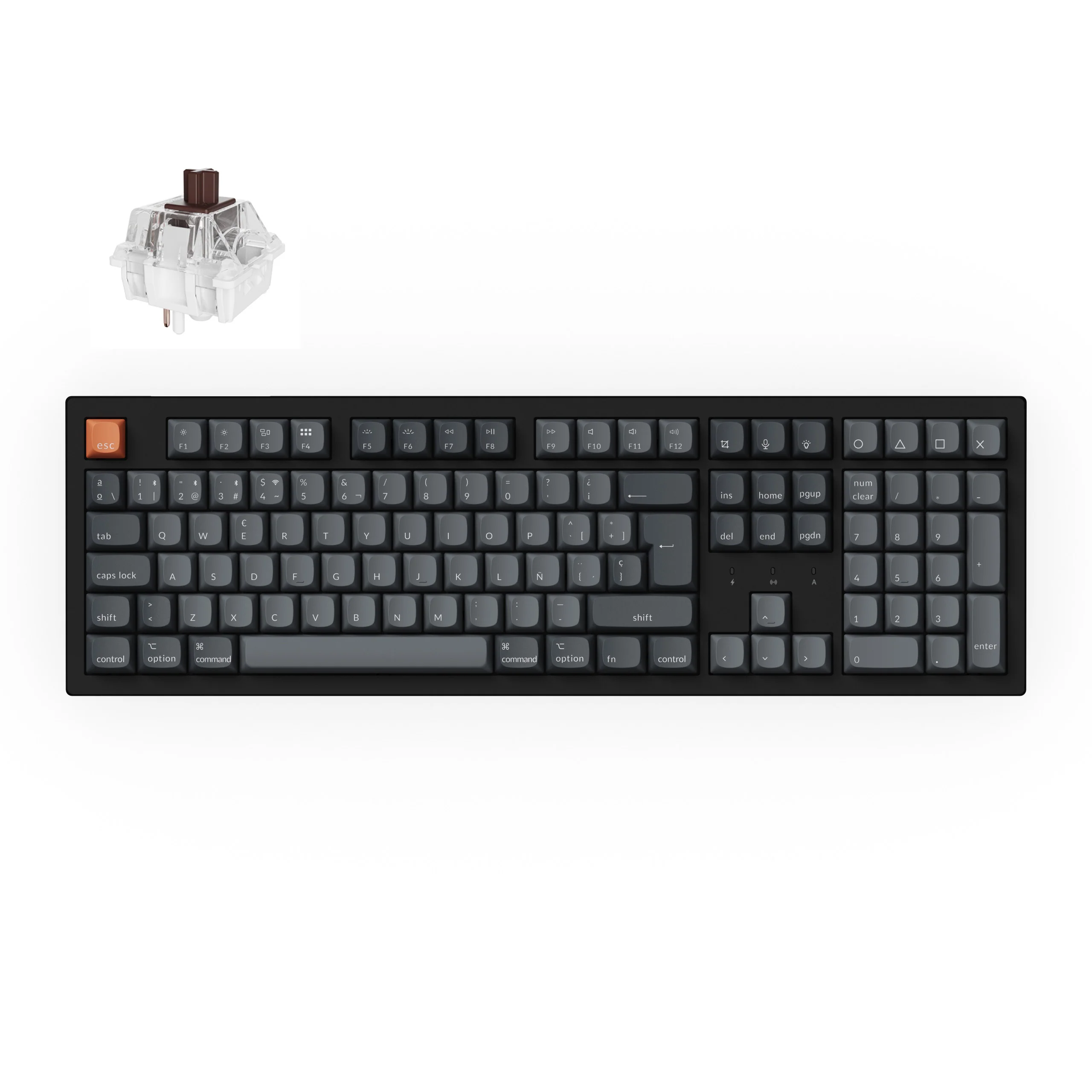 Keychron K10 Max QMK/VIA Wireless Mechanical Keyboard ISO Layout Collection - Image 4