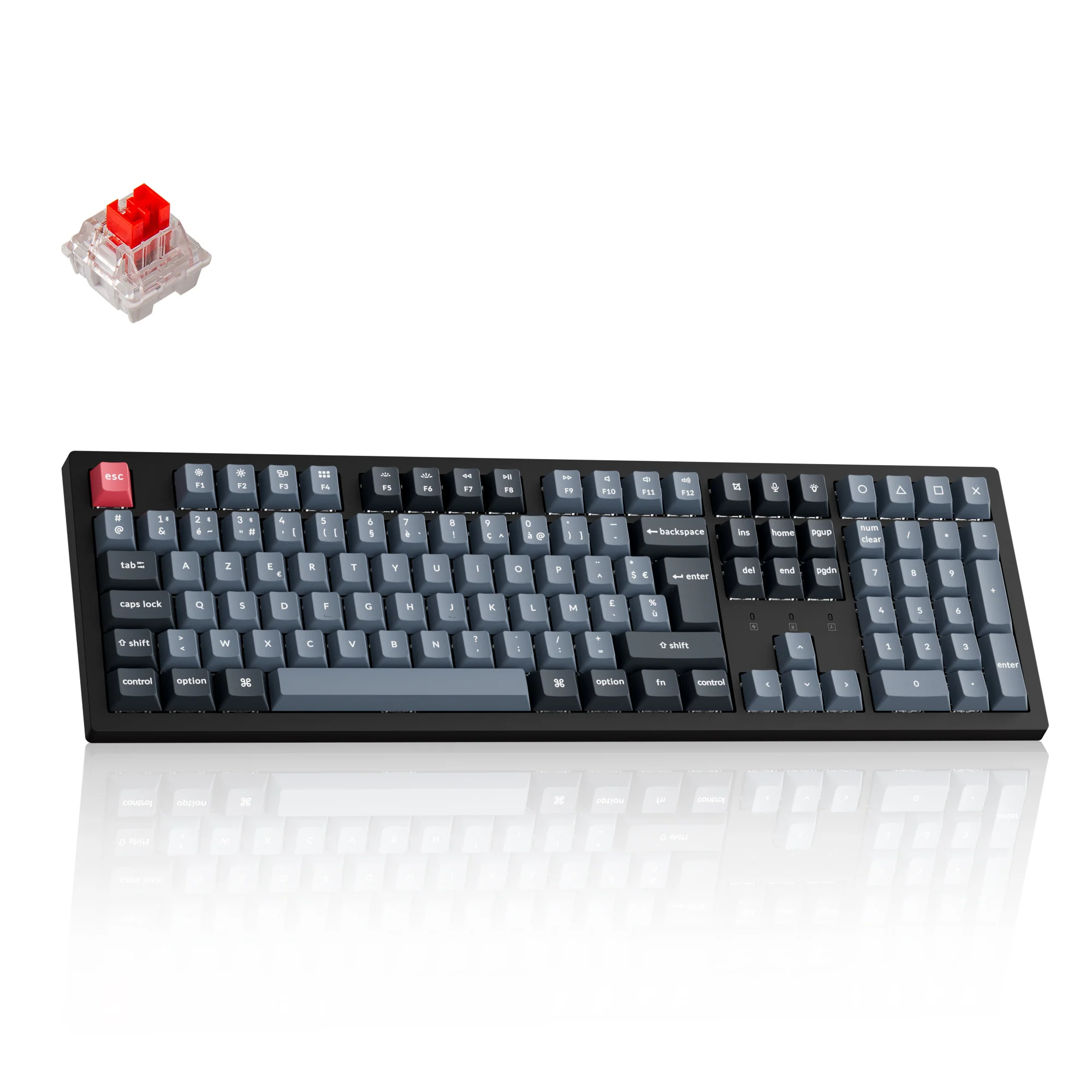 Keychron K10 Pro QMK/VIA Wireless Mechanical Keyboard ISO Layout Collection - Image 24