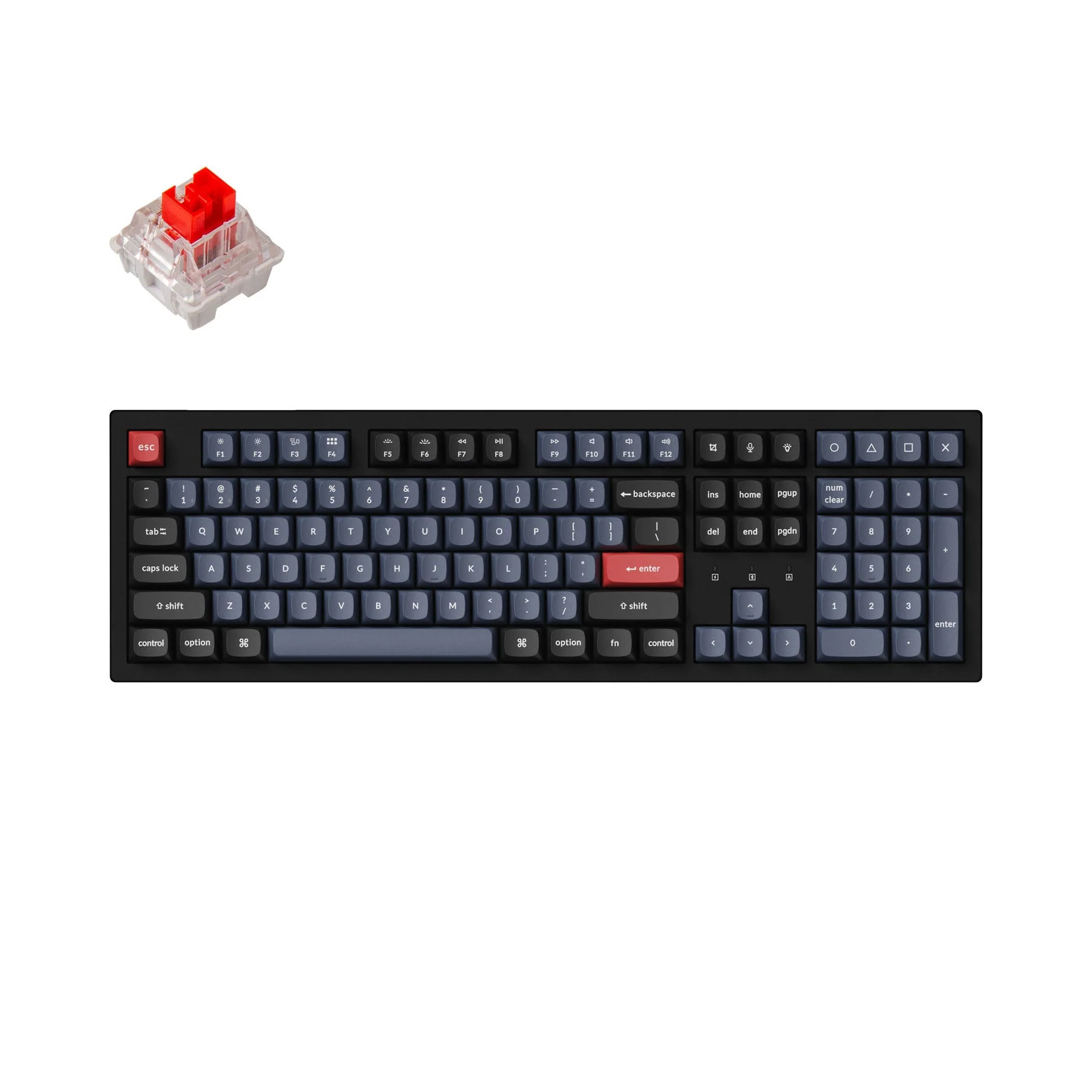 Keychron K10 Pro QMK/VIA Wireless Mechanical Keyboard (US ANSI Layout) - Image 6