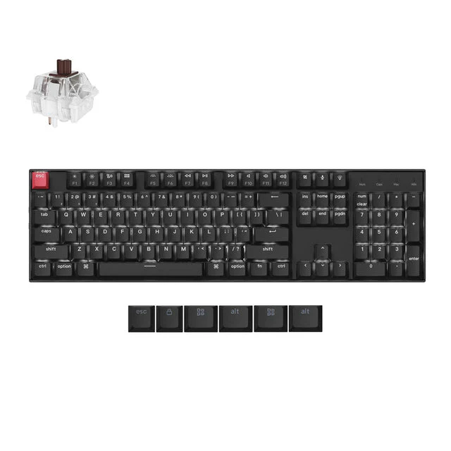 Keychron K10 QMK Wireless Mechanical Keyboard (Version 2) (US ANSI Layout) - Image 2