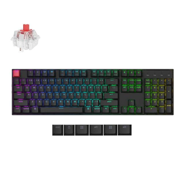 Keychron K10 QMK Wireless Mechanical Keyboard (Version 2) (US ANSI Layout) - Image 4