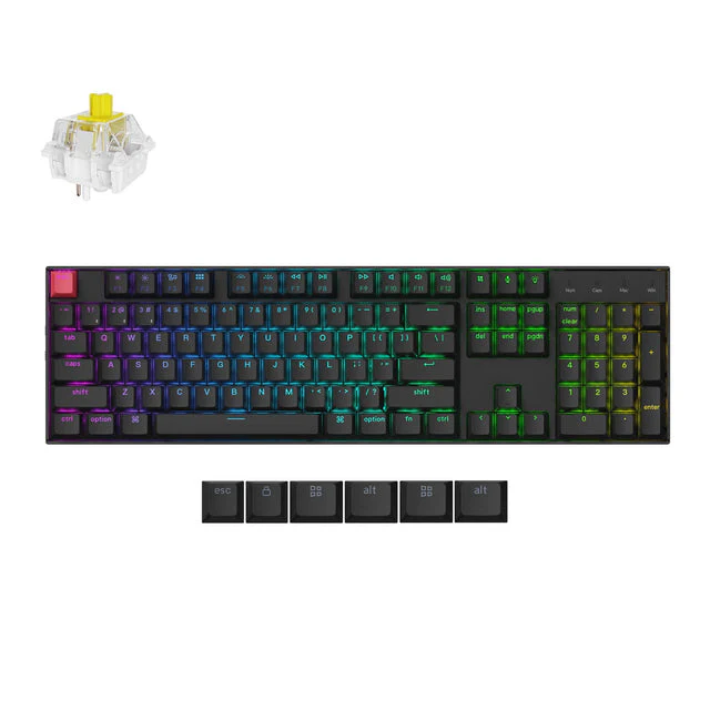 Keychron K10 QMK Wireless Mechanical Keyboard (Version 2) (US ANSI Layout) - Image 6