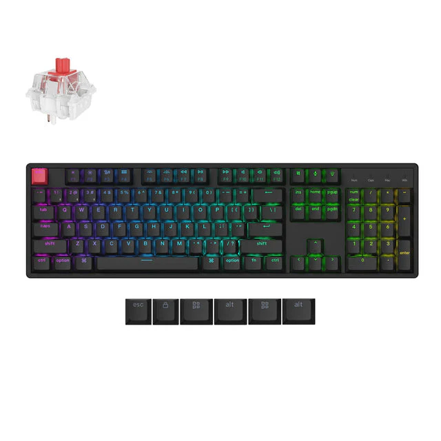Keychron K10 QMK Wireless Mechanical Keyboard (Version 2) (US ANSI Layout) - Image 7
