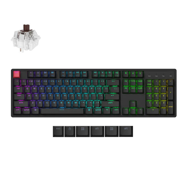 Keychron K10 QMK Wireless Mechanical Keyboard (Version 2) (US ANSI Layout) - Image 8