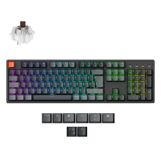 Keychron K10 QMK Wireless Mechanical Keyboard ISO Layout - Version 2 - Image 26