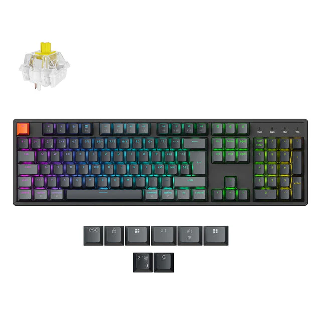 Keychron K10 QMK Wireless Mechanical Keyboard ISO Layout - Version 2 - Image 27