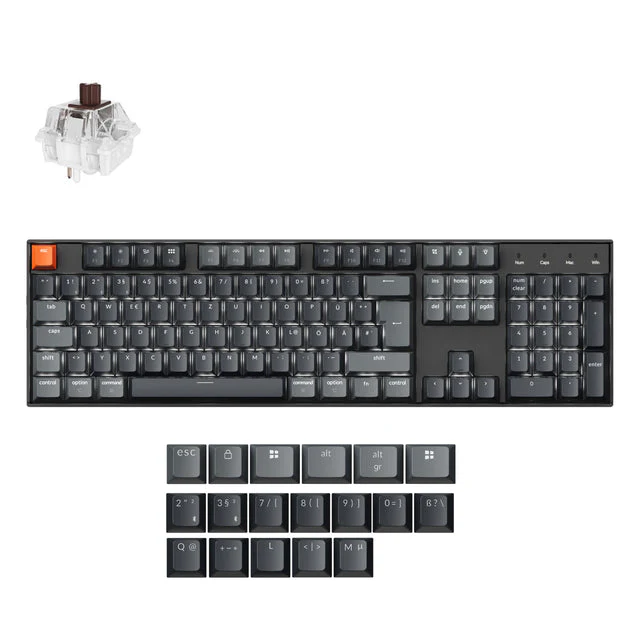 Keychron K10 QMK Wireless Mechanical Keyboard ISO Layout - Version 2 - Image 29