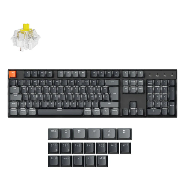 Keychron K10 QMK Wireless Mechanical Keyboard ISO Layout - Version 2 - Image 30