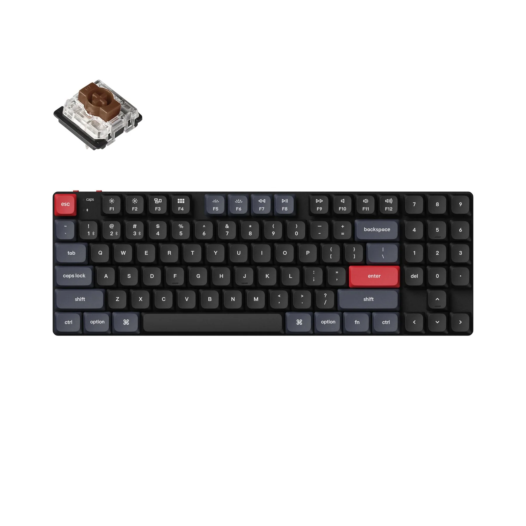 Keychron K13 Pro QMK/VIA Wireless Custom Mechanical Keyboard (US ANSI Layout) - Image 2