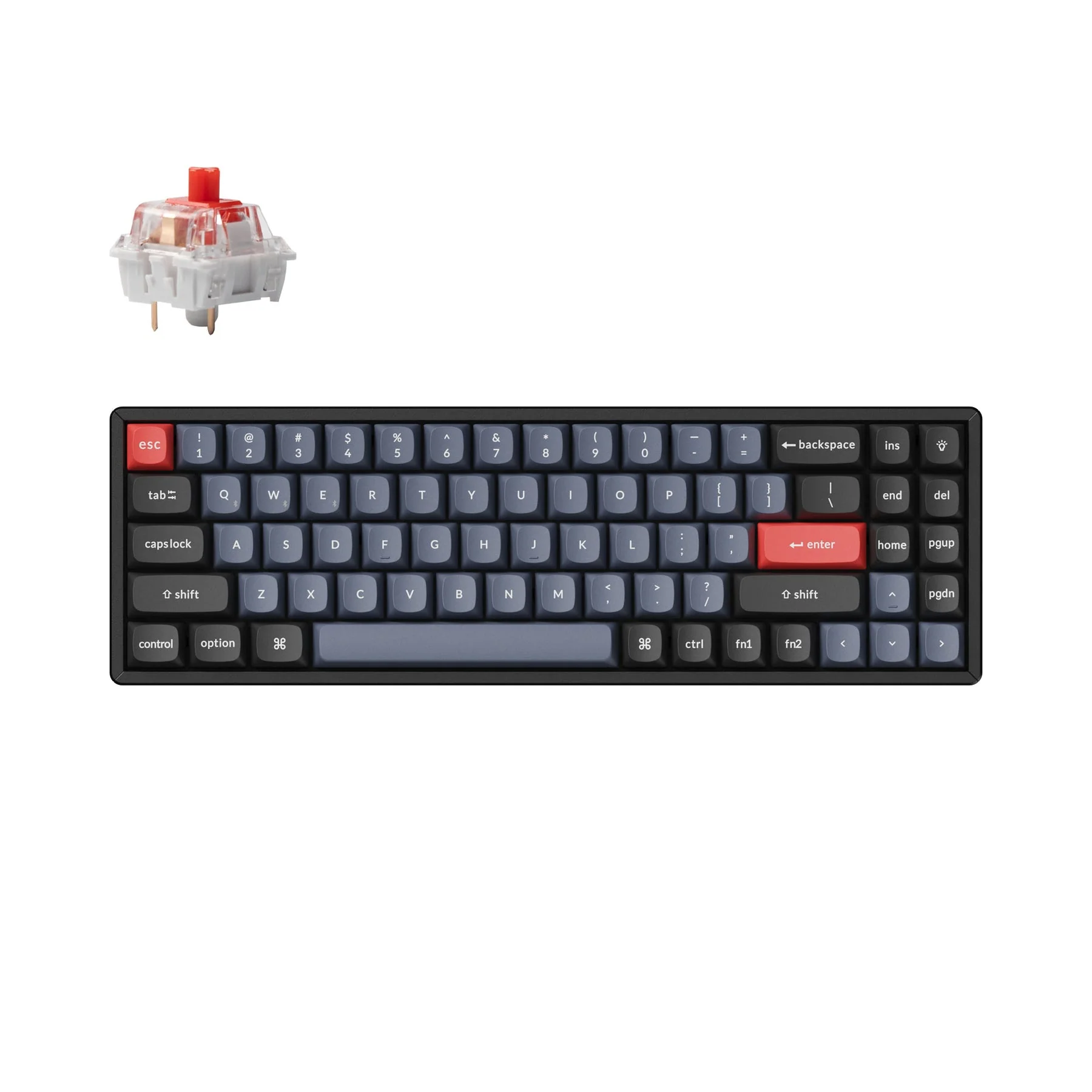 Keychron K14 Pro QMK/VIA Wireless Mechanical Keyboard(US ANSI Layout) - Image 3