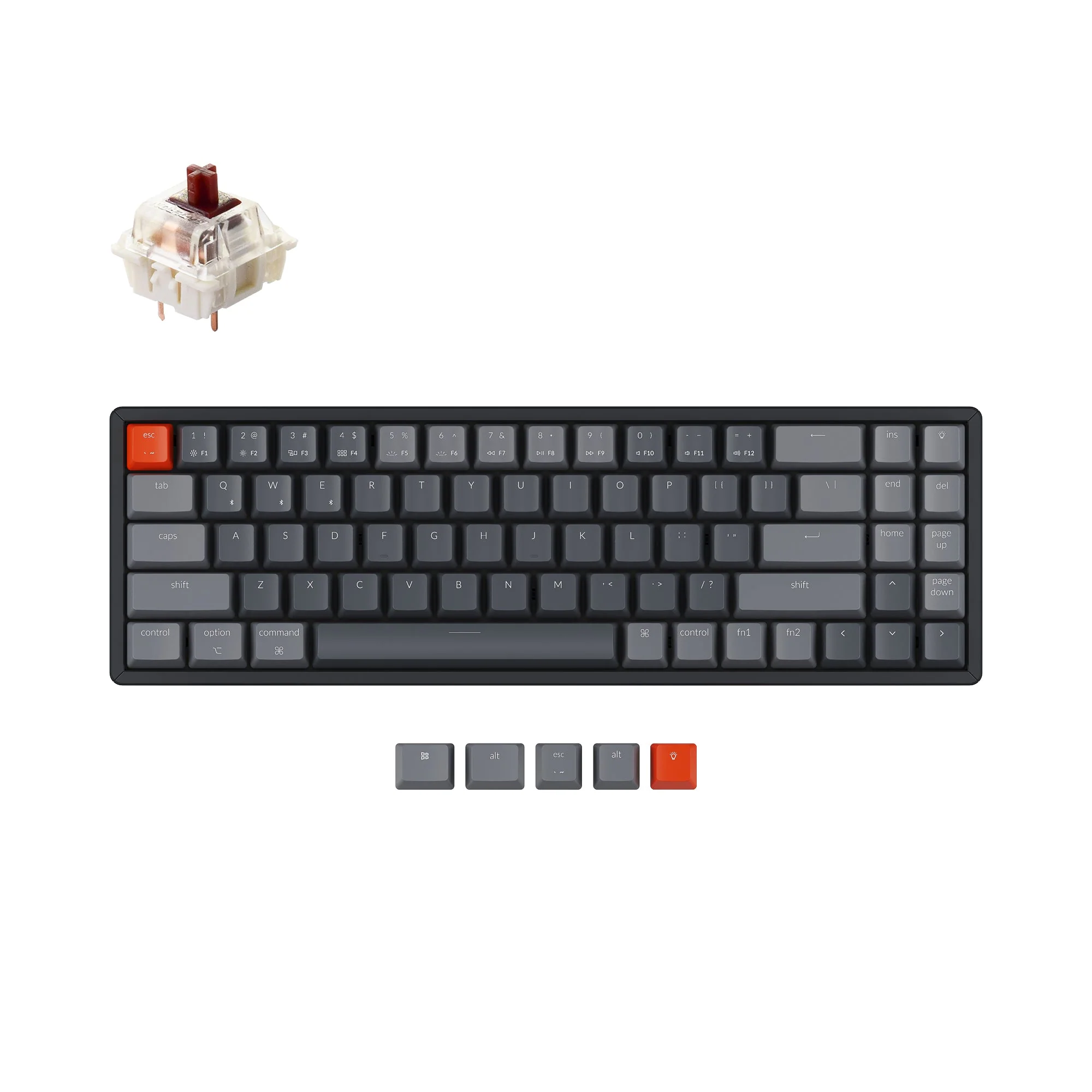 Keychron K14 Wireless Mechanical Keyboard(US ANSI Layout) - Image 13