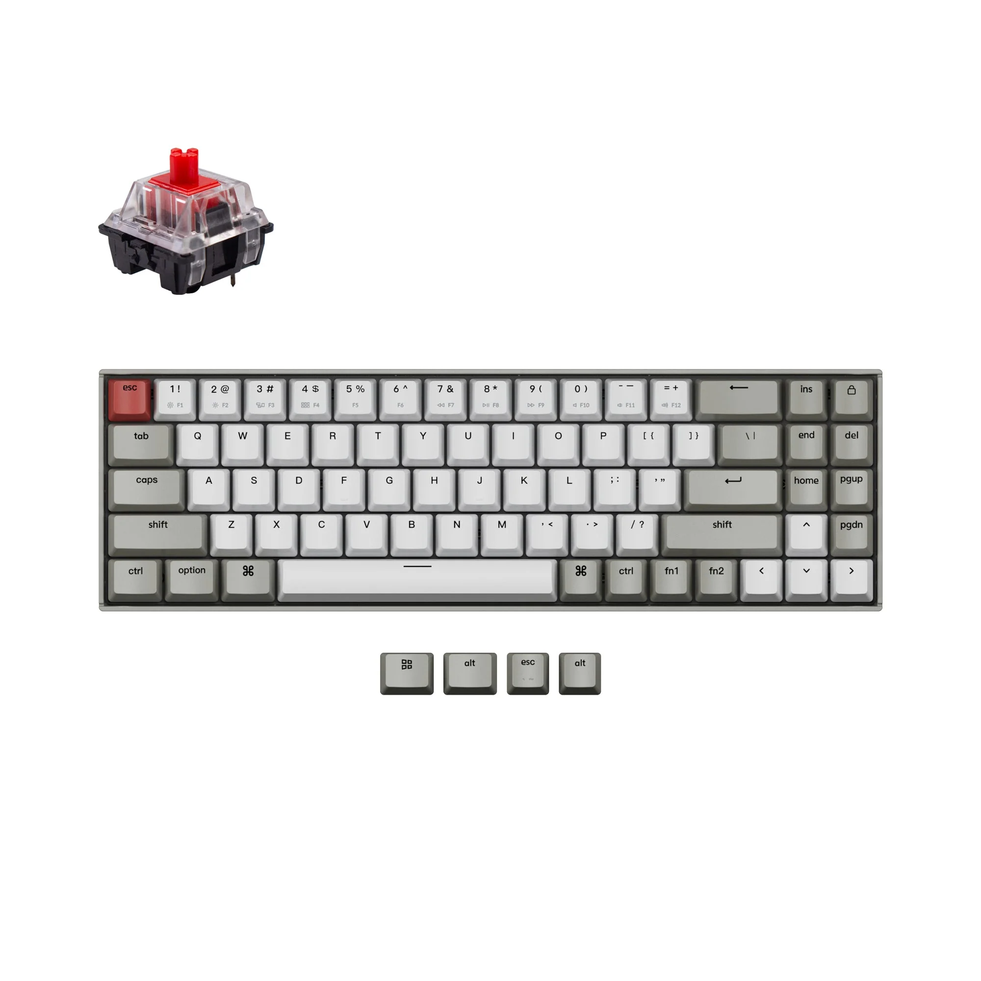 Keychron K14 Wireless Mechanical Keyboard(US ANSI Layout) - Image 3