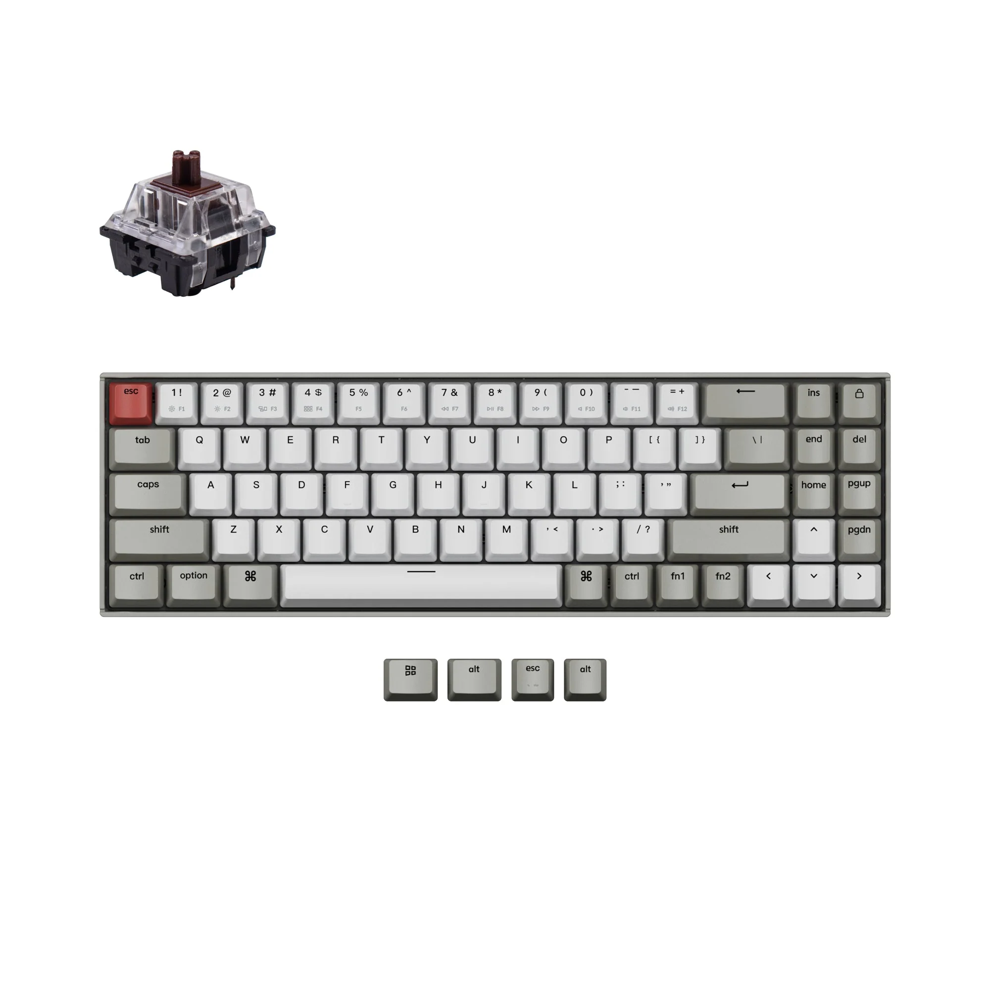 Keychron K14 Wireless Mechanical Keyboard(US ANSI Layout) - Image 5