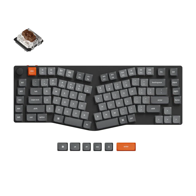 Keychron K15 Max (Alice Layout) QMK Wireless Custom Mechanical Keyboard (US ANSI Layout) - Image 3