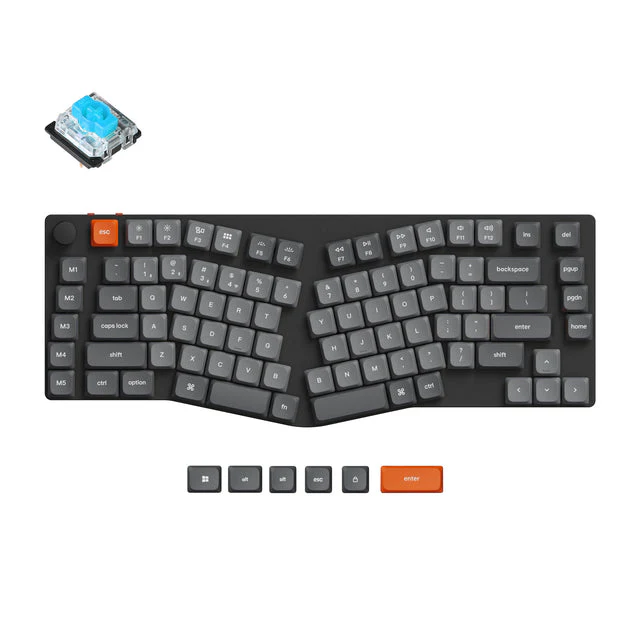 Keychron K15 Max (Alice Layout) QMK Wireless Custom Mechanical Keyboard (US ANSI Layout) - Image 5